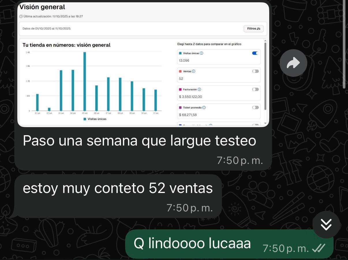 LUCA — Decoración · 16 años — WhatsApp